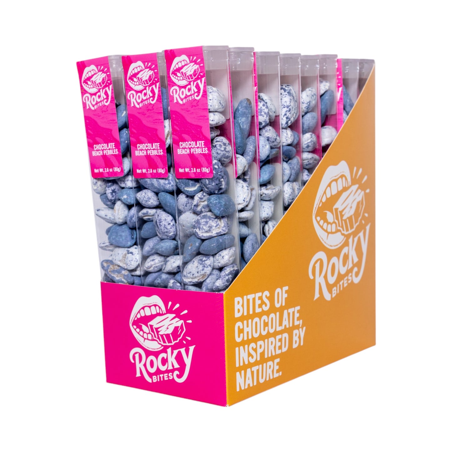 Chocolate Beach Pebbles 2.8 oz. (Pack of 4)