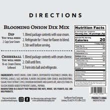 Load image into Gallery viewer, Blooming Onion Dip - Multiple Products in 1 Packet! (2)
