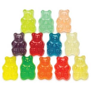 12 Flavor Gummi Bears - bulk - 5 lb. bag