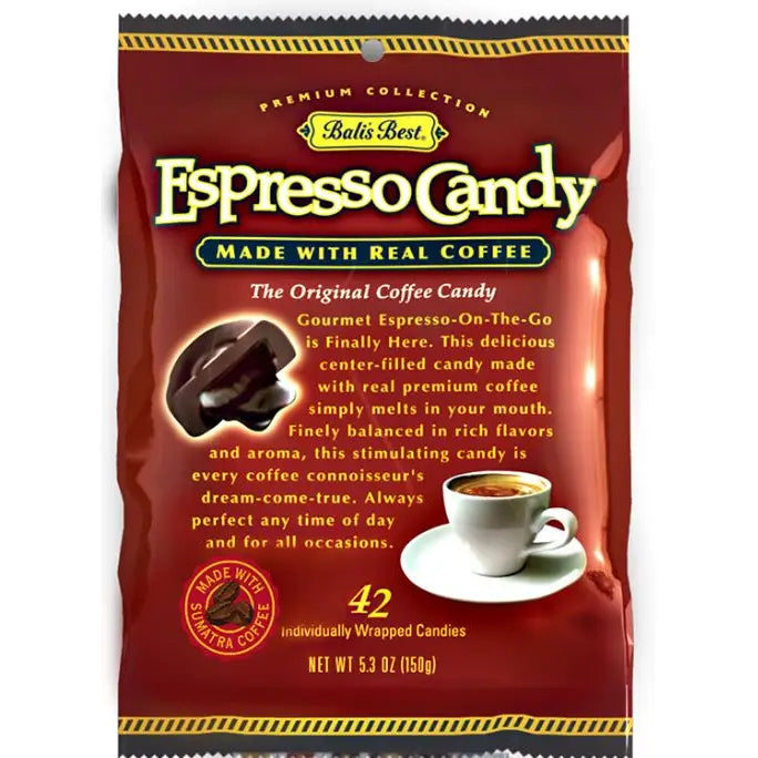 Espresso Candy, 5.3-Ounce Bags (Pack of 4)