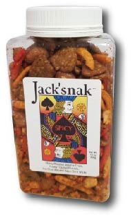 Jack'Snak Spicy Party Size 13 oz. (Pack of 4)
