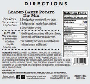 Loaded Baked Potato Vegetable Dip Mix (2)