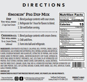 Smokin' Pig Vegetable Dip Mix (2)