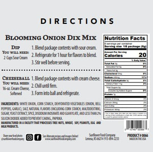 Blooming Onion Dip - Multiple Products in 1 Packet! (2)