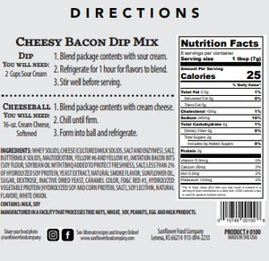 Cheesy Bacon Vegetable Dip Mix (2)