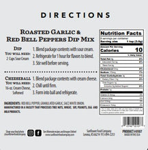Load image into Gallery viewer, Roasted Garlic &amp; Bell Pepper Vegetable Dip Mix (2)
