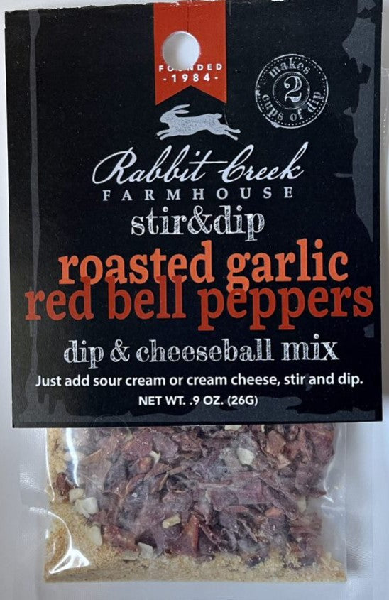 Roasted Garlic & Bell Pepper Vegetable Dip Mix (2)