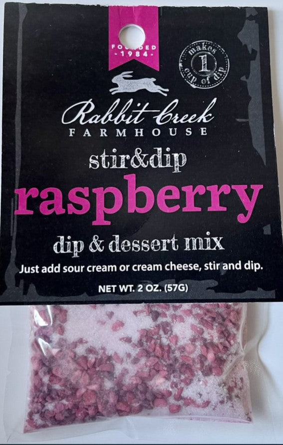 Raspberry Fruit Dip Mix-Multiple Products in 1 Packet (2)