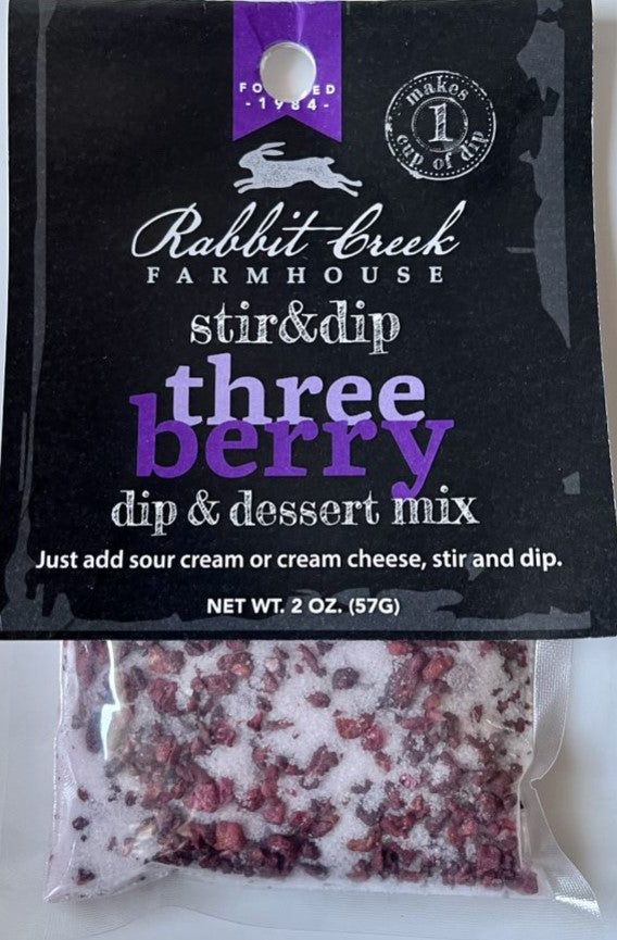 Three Berry Fruit Dip Mix--Multiple Products in 1 Packet (2)