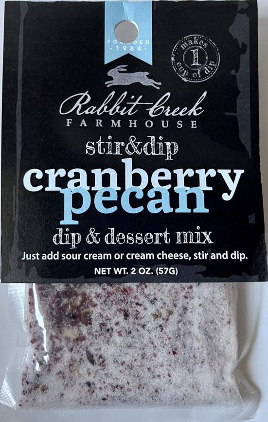 Cranberry Pecan Fruit Dip Mix--Multiple Products in 1 Packet (2)