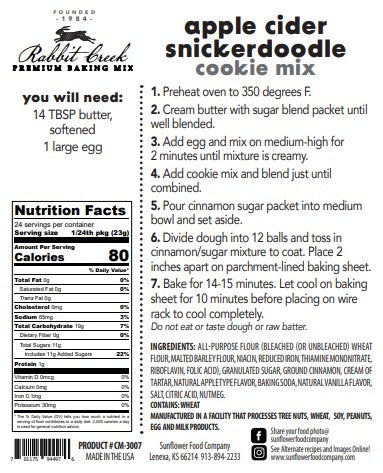 Apple Cider Snickerdoodle Cookie  (2)