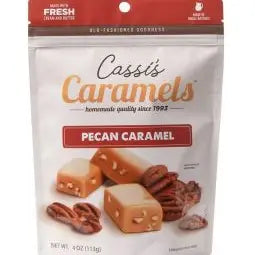 Cassi's Pecan Caramel 4 oz resealable bags  (Pack of 2) (bb 6/30)