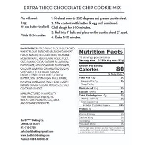 Extra THICC Chocolate Chip - Chocolate Chunk Cookie Mix (2)