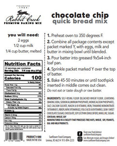 Chocolate Chip with Sugar on Top Quick Bread Mix (2)