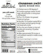Load image into Gallery viewer, Cinnamon Swirl Quick Bread Mix (2)
