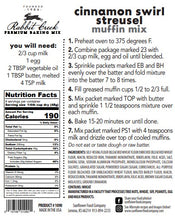 Load image into Gallery viewer, Cinnamon Swirl Streusel Muffin Mix (2)
