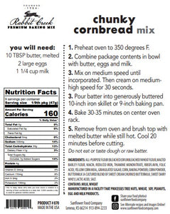 Chunky Cornbread- New! (2)