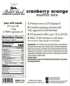 Cranberry Orange Muffin Mix (2)