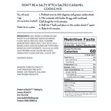 Load image into Gallery viewer, Don&#39;t Be A Salty B*tch - Salted Caramel Cookie Mix (2)
