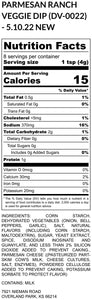 Parmesan Ranch Vegetable Dip Mix (2)