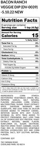 Bacon Ranch Vegetable Dip Mix (2)