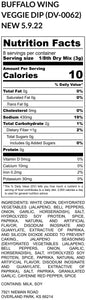 Buffalo Wing Dip Vegetable Mix-Multiple Products in 1 Packet (2)