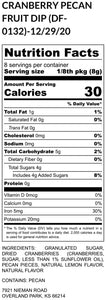 Cranberry Pecan Fruit Dip Mix--Multiple Products in 1 Packet (2)