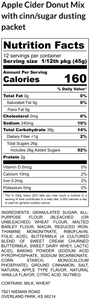 Apple Cider w dusting sugar Donut-New (2)