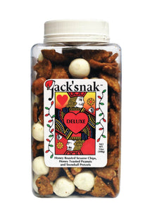 Jack'Snak Deluxe Holiday Snack Mix 14 oz. (Pack of 4)