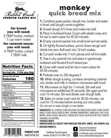 Monkey Bread Quick Bread Mix (2)