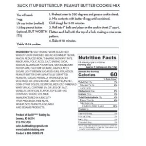 Suck It Up Buttercup - Peanut Butter Chip Cookie Mix (2)
