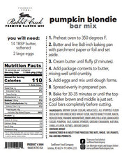 Load image into Gallery viewer, Pumpkin Blondie Bars-New (2)
