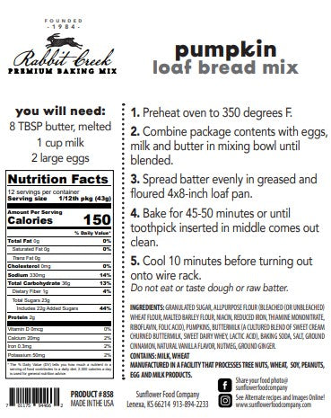 Pumpkin Quick Bread Mix (2)