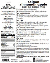 Load image into Gallery viewer, Saigon Cinnamon Apple Coffee Cake-New (2)

