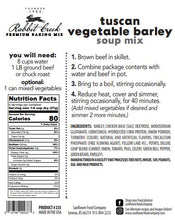 Load image into Gallery viewer, Tuscan Vegetable Barley Soup Mix (2)
