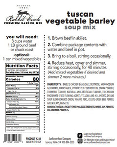 Tuscan Vegetable Barley Soup Mix (2)