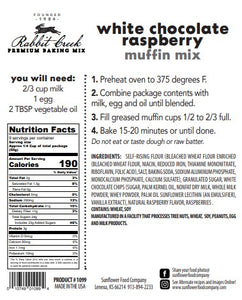 White Chocolate Raspberry Muffin Mix (2)