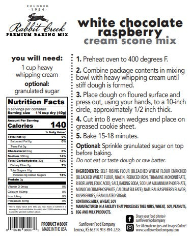 White Chocolate Raspberry Cream Scone Mix (2)