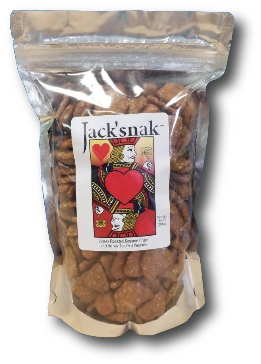 Jack'Snak Original Resealable Bag 12 oz. (Pack of 4)