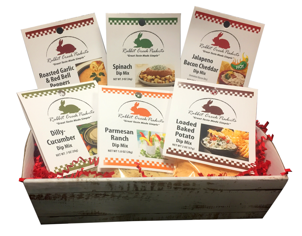 Savory Veggie Dip Sampler
